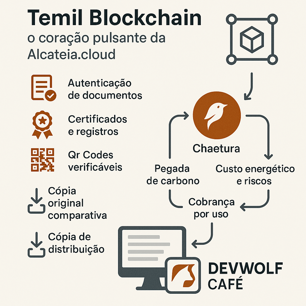 O Poder do Blockchain: Alcateia.cloud e o Futuro da Autenticidade Digital